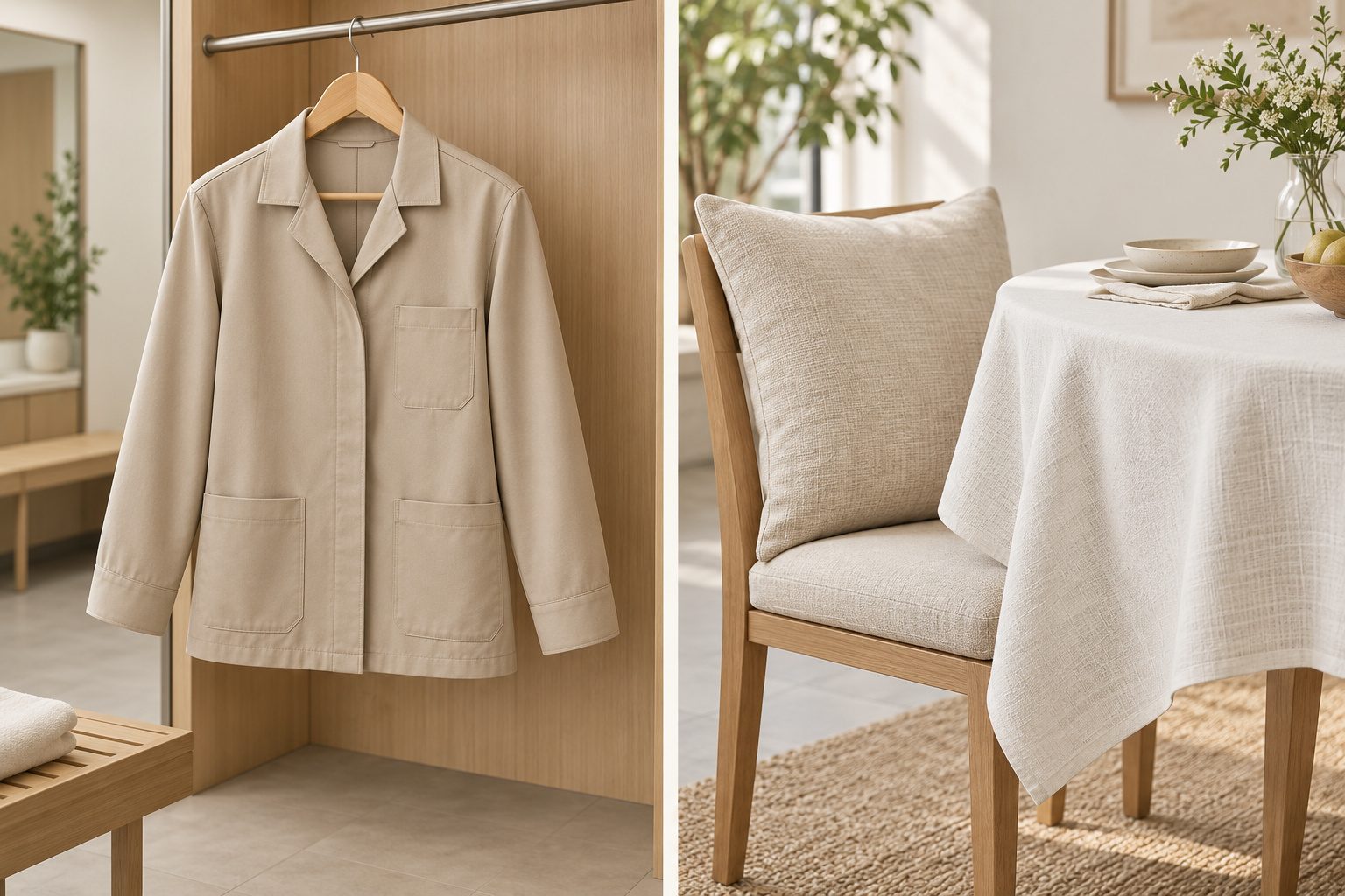 Uniform & Workwear application example