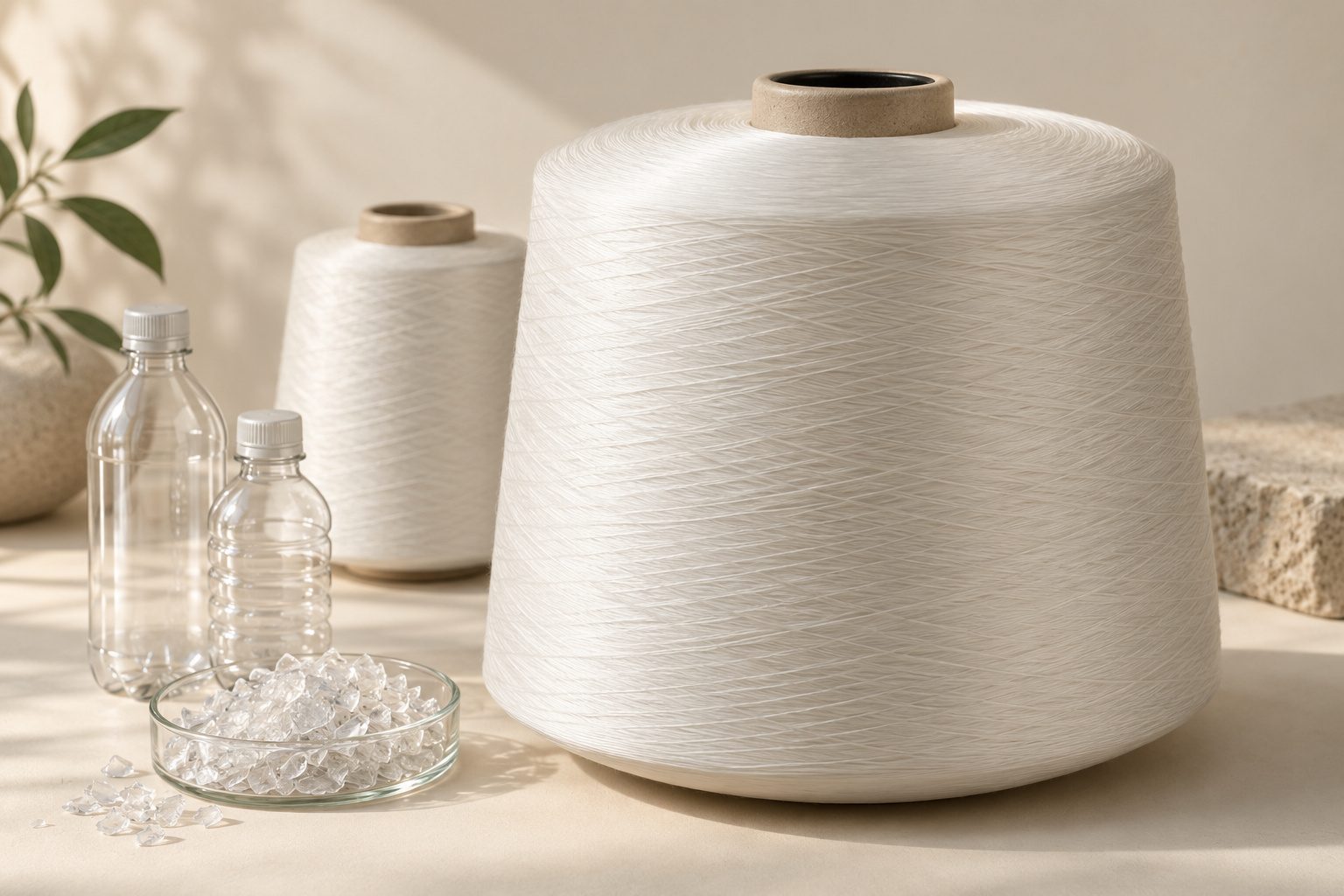 RELOOP recycled polyester filament yarn